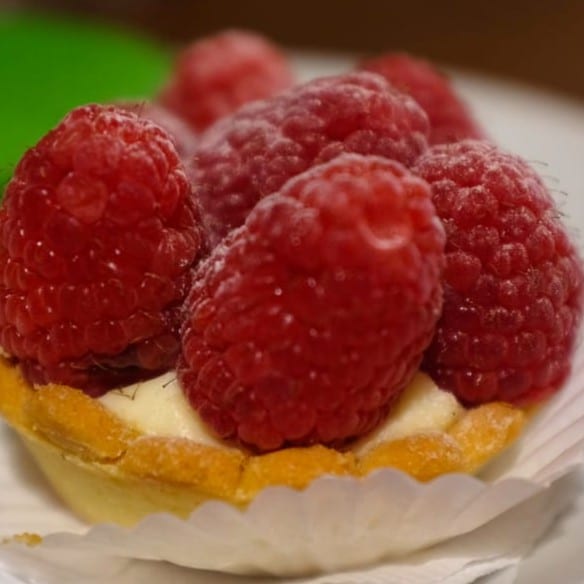 Raspberry Explosion Tart.